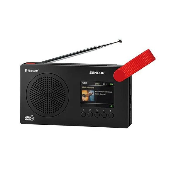 رادیو FM سنکور مدل SRD7757 دارای خروجی هدفون